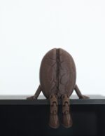 Textered coffee bean